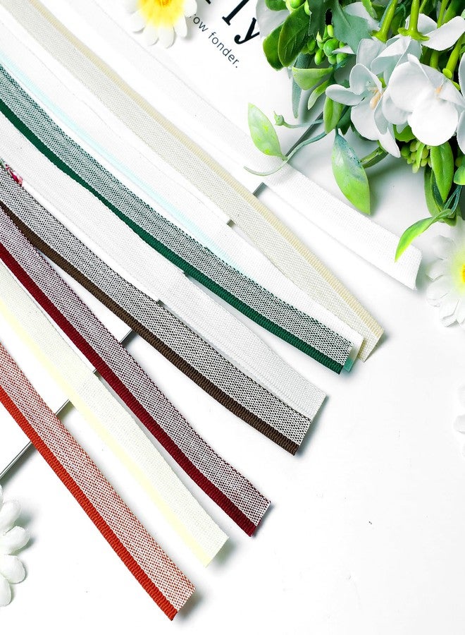 Gallipower 48 Pcs Book Binding Headbands Endbands,Cotton Book Headband Binding Kit,Book Decor Ribbon for Bookbinding Ri-bbon(11.8 Inches Long,0.5 Inches Wide,24 Colors) - Image 3
